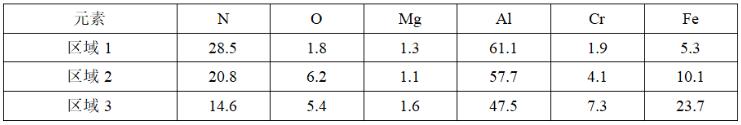 NG扭簧斷口能譜分析結(jié)果