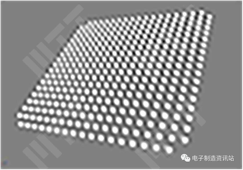 NG處理器CPU焊點三維圖片